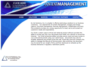 Tablet Screenshot of contentmanagementbyexcel.com